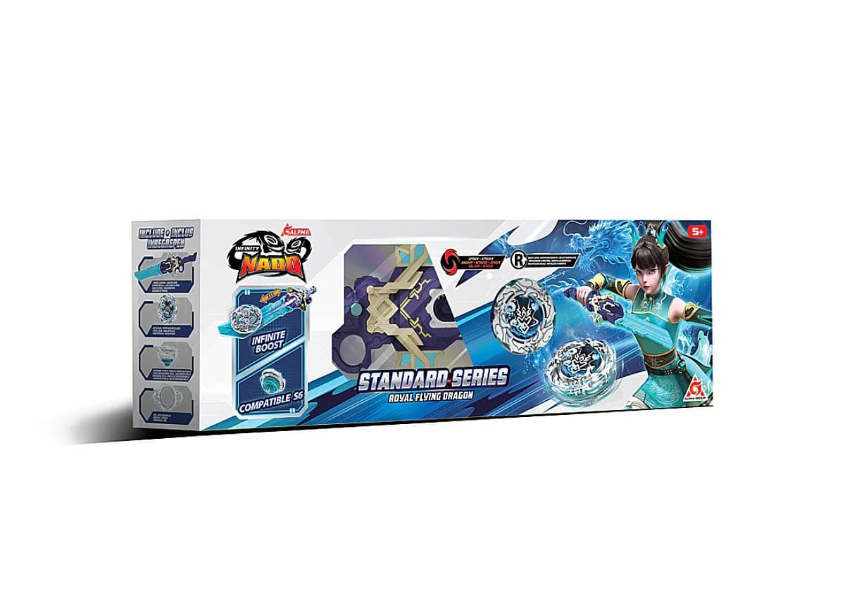 Lanceur sabre et toupie Infinity Nado