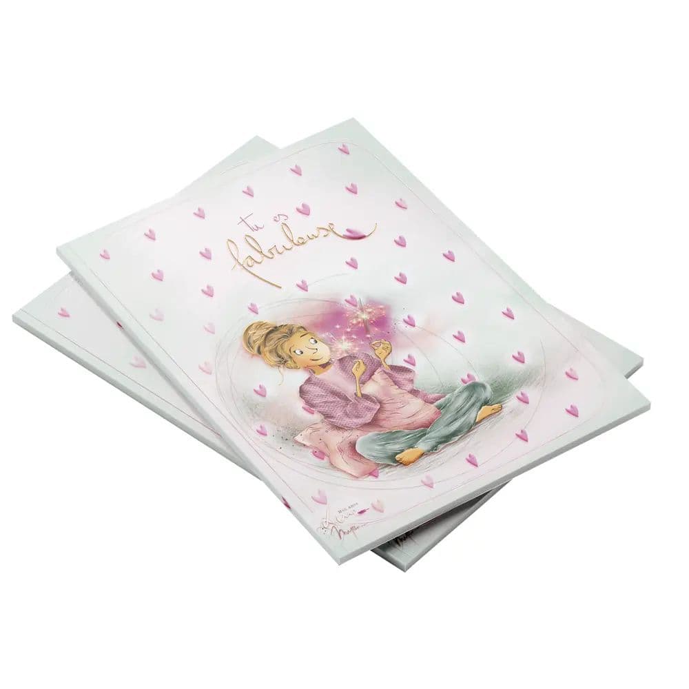 Carnet A5 Mon Amie Luce - Tu es fabuleuse