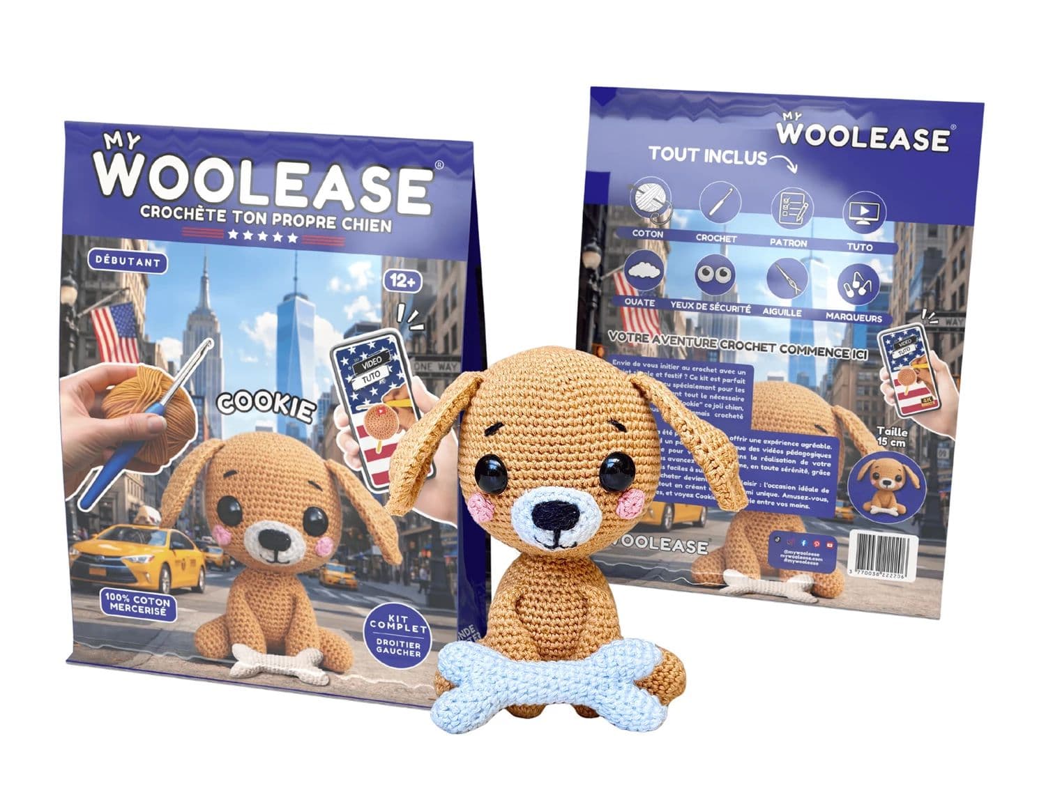 Kit crochet - Cookie le chien