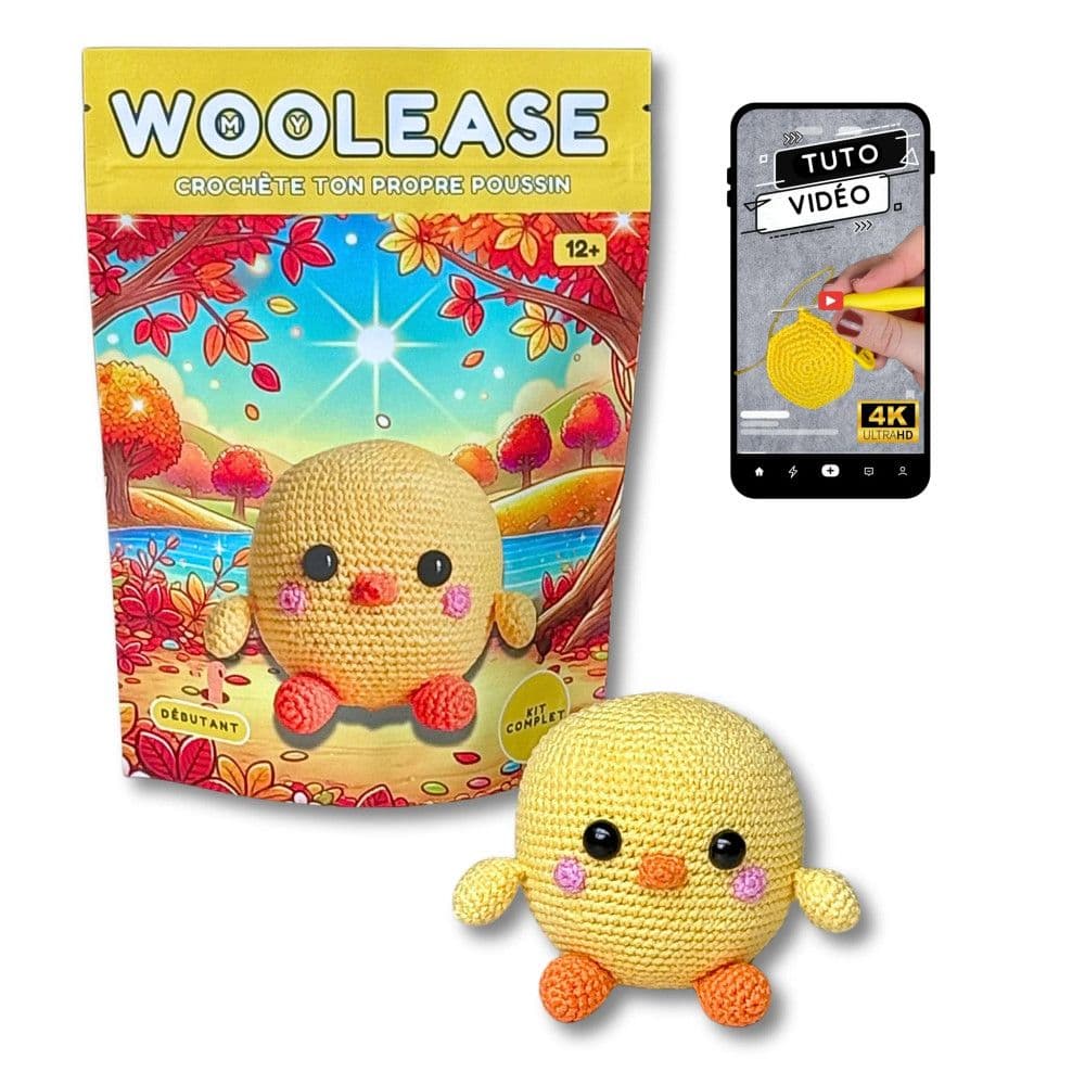Kit crochet - Piou Piou le poussin