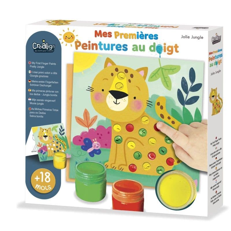 Mes premières peintures au doigt - Jungle