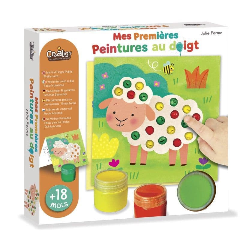 Mes premières peintures au doigt - Ferme