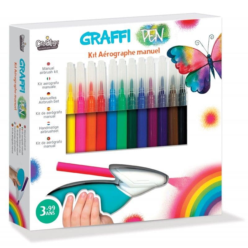 Graffi pen - Kit Aérographe