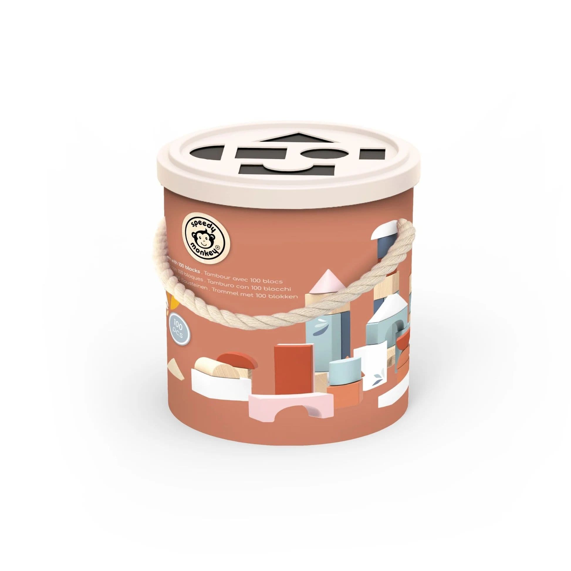 Blocs de construction baril 100 blocs