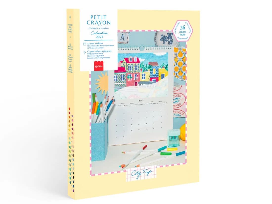 Petit Crayon - Calendrier 2027 City Trip