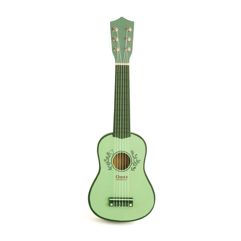Guitare vintage en bois