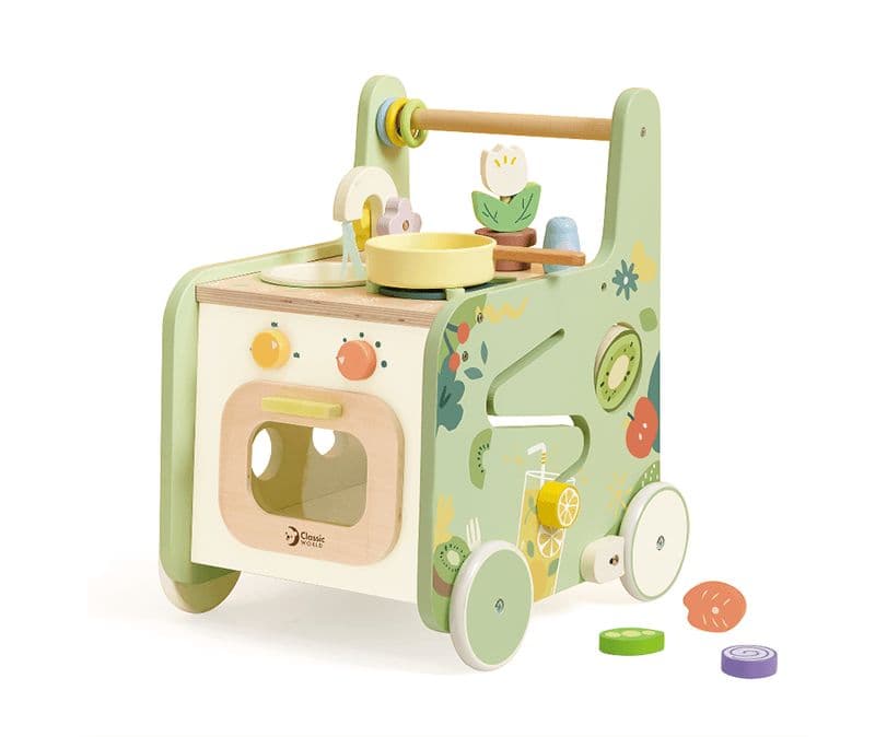 Cuisinière chariot de marche
