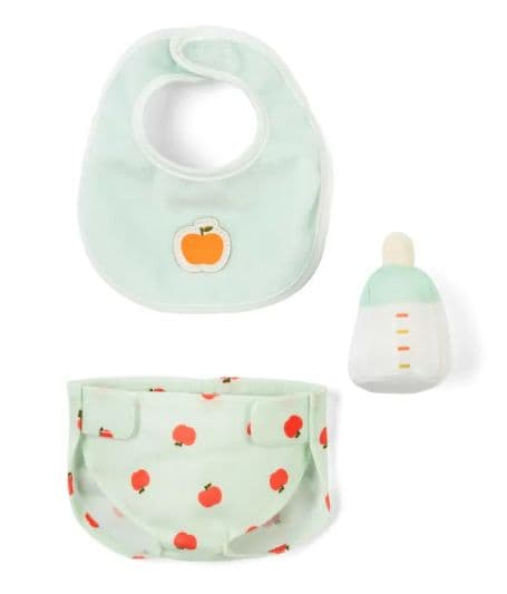 Set d'accessoires pour poupon - Bleu