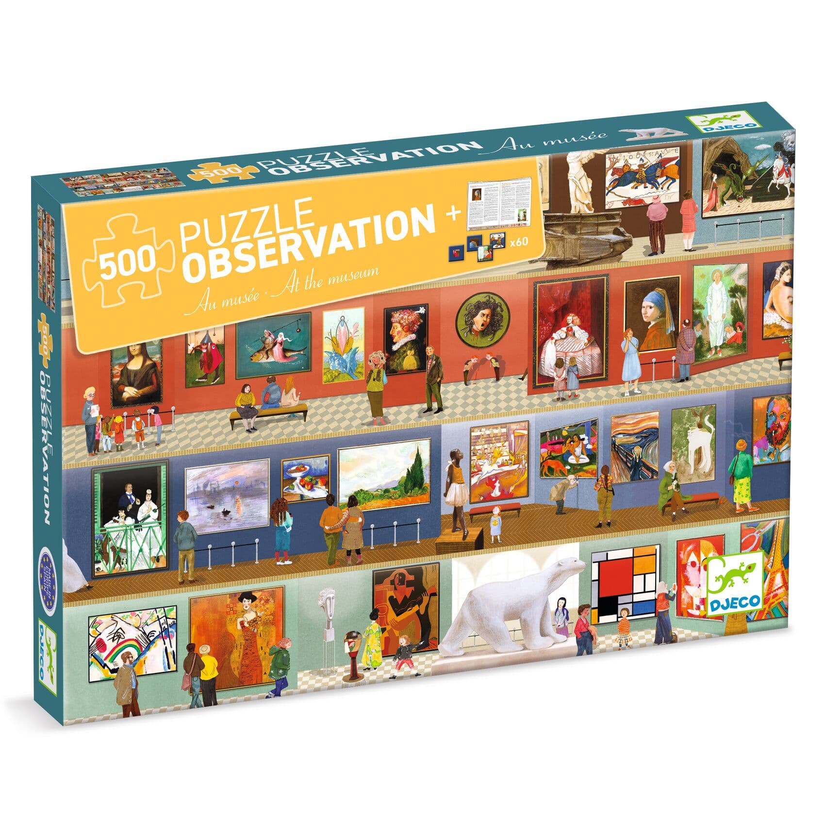 Puzzle observation 500 pcs - Au musée