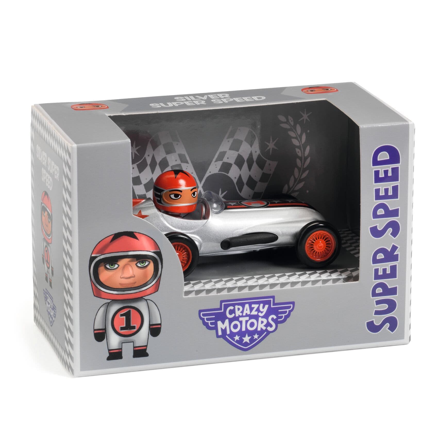 Crazy Motors - Silver Super Speed