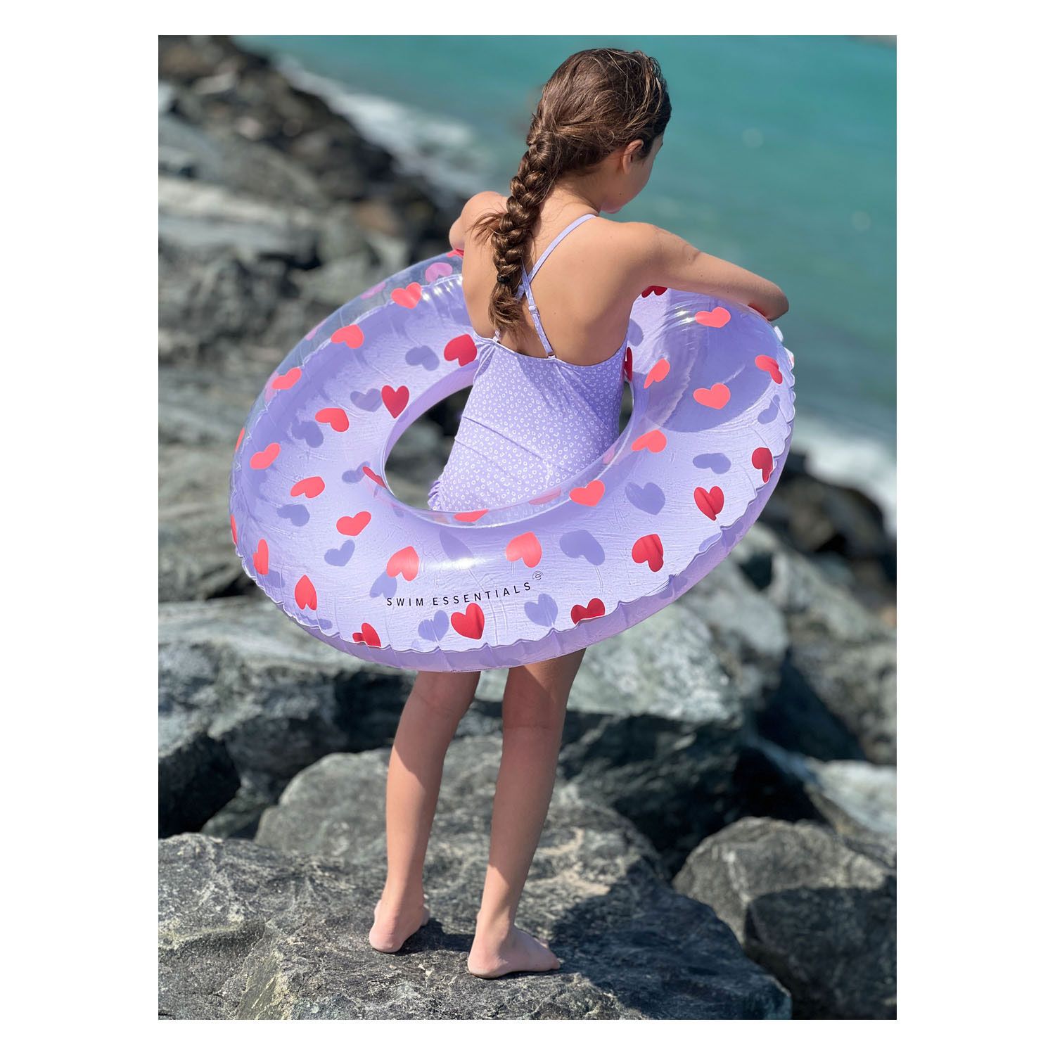 7432234154120-bouee-de-natation---lila-imprime-coeurs-90-cm